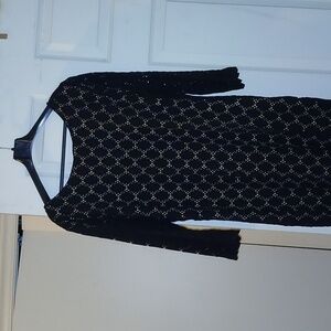 Women's black dress.